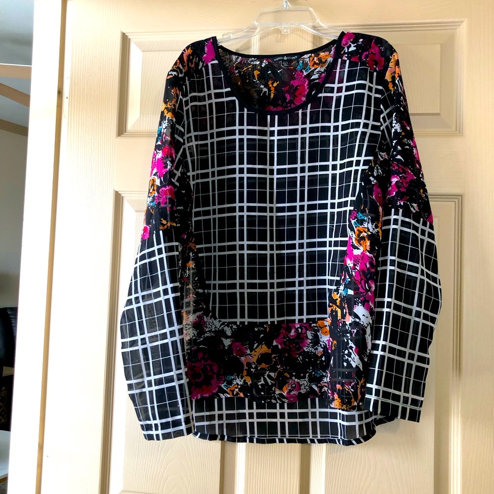 🍒🍒Womens long sleeve Flowy blouse